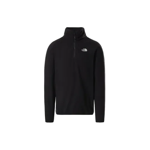 Кофта/футболка The North Face мужские Glacier Quarter-Zip Fleece 0A5IHPJK31 -  Черная