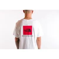 Футболка The North Face цвет красный Box 0A2TX2FN41 - Белая