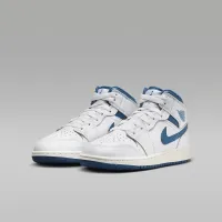 Nike Air Jordan 1 Mid SE Big дитячі Кросівки колір білий
