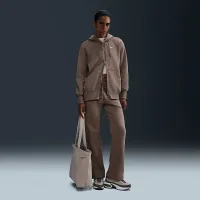 Nike Sportswear Phoenix Fleece женская оверсайз Full-Zip Толстовка с капюшоном цвет коричневый