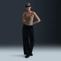 Nike Sportswear Chill Knit жіноча Tank Top колір коричневий