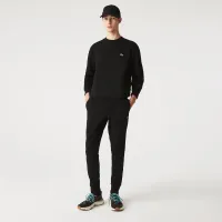 Кофта/футболка Lacoste Organic Brushed хлопковыесвитшот SH9608-031 -  Черная