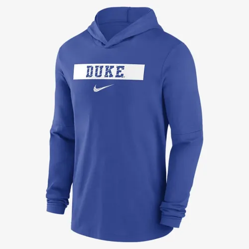 Duke синий Devils Sideline мужские Nike Dri-FIT College Long-Sleeve Hooded Top синий