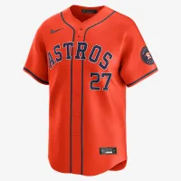 Jose Altuve Houston Astros мужские Nike Dri-FIT ADV MLB Limited Jersey Orange
