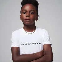 Nike Jordan Dri-FIT Sport Little детские футболка цвет белый