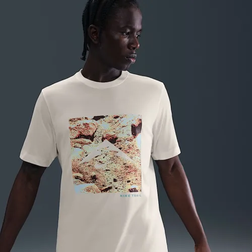 Nike чоловічі Dri-FIT Trail Running футболка колір білий