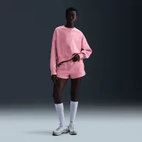 Nike Sportswear Phoenix Fleece женская Over-оверсайз Crew-Neck свитшот Pink