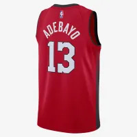 Bam Adebayo Miami Heat 2024/25 City Edition чоловічі Nike Dri-FIT NBA Swingman Jersey колір червоний