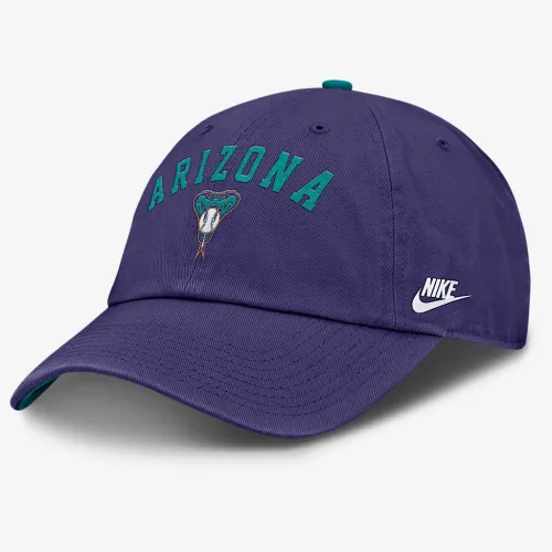 Arizona Diamondbacks Cooperstown Club мужские Nike MLB Adjustable Hat цвет фиолетовый