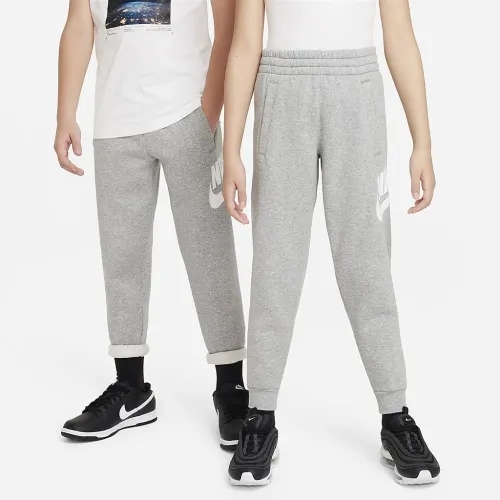 Nike Club Fleece Big дитячі Joggers колір сірий