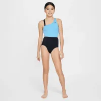 Nike Swim Big детские (Girls') Asymmetrical Monokini цвет черный