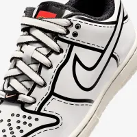 Nike Dunk Low x LEGO® Collection Little дитячі Кросівки колір білий