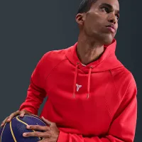 Nike Kobe Therma-FIT Pullover Толстовка з капюшоном колір червоний