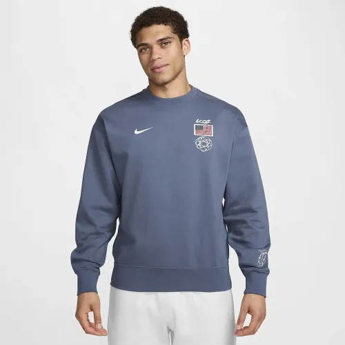USA Solo чоловічі Nike Dri-FIT ADV Breaking Crew-Neck світшот блакитний
