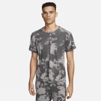 Nike Dri-FIT чоловічі Allover Print Short-Sleeve Yoga Top колір сірий