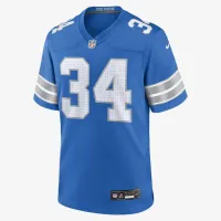 Alex Anzalone Detroit Lions чоловічі Nike NFL Game Football Jersey блакитний