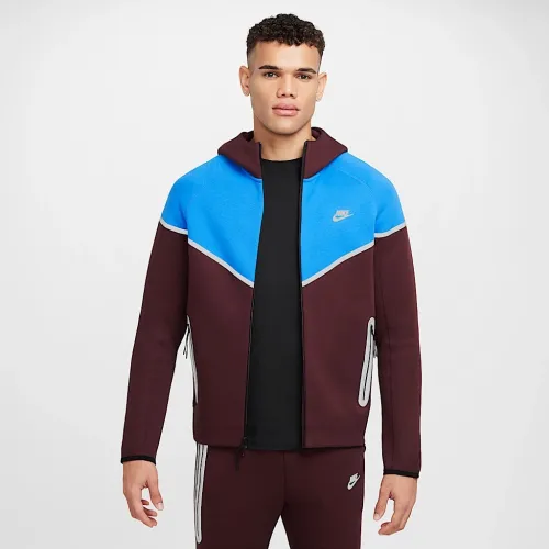 Nike Tech Windrunner чоловічі Fleece Full-Zip Куртка колір червоний