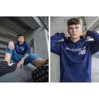 Кофта/футболка New Balance MT03910PGM - Синяя