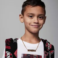 Nike Jordan Little дитячі MJ Photo футболка колір білий