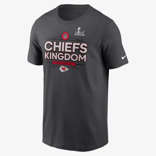 Kansas City Chiefs Super Bowl LIX Bound Local чоловічі Nike NFL футболка колір сірий