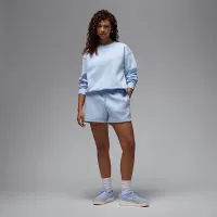 Nike Jordan Brooklyn Fleece жіноча Crew-Neck світшот блакитний