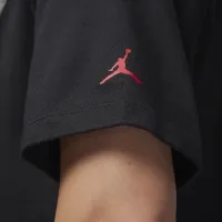 Nike Jordan Flight Heritage жіноча Graphic футболка колір чорний