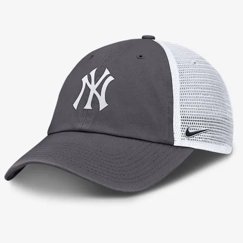 New York Yankees Club мужские Nike MLB Trucker Adjustable Hat цвет серый