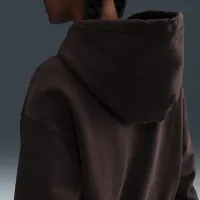 Nike x Stüssy Full-Zip Fleece Толстовка з капюшоном колір коричневий