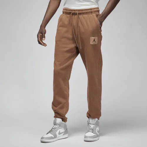 Nike Jordan Flight Fleece чоловічі Sweatpants колір коричневий
