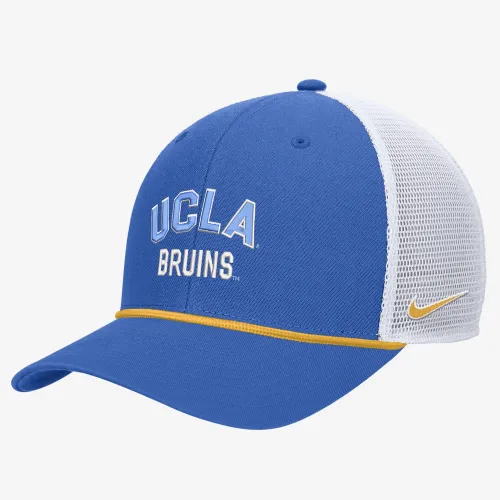 UCLA Nike College Snapback Trucker Hat синий