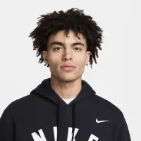 Nike мужские Wrestling Pullover Толстовка с капюшоном цвет черный