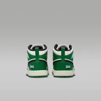 Nike Jordan 1 Mid SE Little дитячі Кросівки колір зелений
