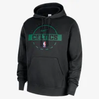 Boston Celtics Club чоловічі Nike NBA Practice Pullover Толстовка з капюшоном колір чорний