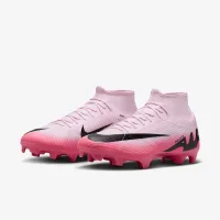 Nike Mercurial Superfly 9 Academy MG High-Top Soccer Cleats Pink