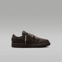 Nike Jordan 1 Low x Travis Scott Little дитячі Кросівки колір коричневий