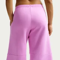 Nike Sportswear Phoenix Fleece жіноча Loose Mid-Rise Barrel Pants колір фіолетовий