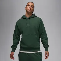 Nike Jordan Flight Fleece мужские Pullover Толстовка с капюшоном цвет зеленый