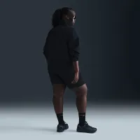 Nike Sportswear Everything Wovens женская оверсайз Repel UV Protection Куртка (большие размеры) цвет черный