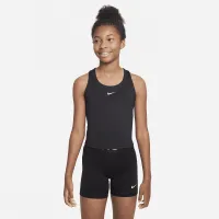 Nike Swoosh Big дитячі (Girls') Tank Sports Bra колір чорний