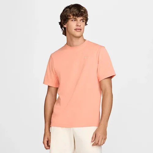 Nike Primary мужские Dri-FIT Short-Sleeve Versatile Top Orange
