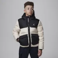 Nike Jordan Big детские Faux Down Куртка цвет коричневый