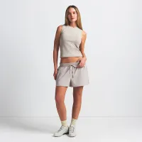 NikeSKIMS Airy женская Muscle футболка цвет коричневый