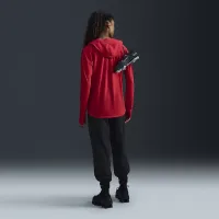 Nike женская Dri-FIT Long-Sleeve Softball Толстовка с капюшоном цвет красный