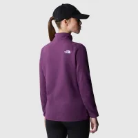 Кофта/футболка The North Face 100 Glacier 1/4 Zip Fleece 0A855MV6V1 - фиолетовая