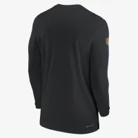 Minnesota Vikings Sideline Coach чоловічі Nike Dri-FIT NFL Long-Sleeve Top колір чорний