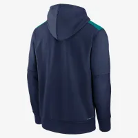 Seattle Mariners Authentic Collection мужские Nike Therma MLB Pullover Толстовка с капюшоном синий