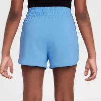 Nike Dri-FIT One Little детские Woven шорты синий