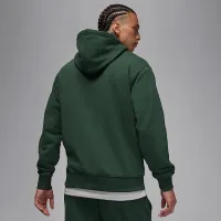Nike Jordan Flight Fleece мужские Pullover Толстовка с капюшоном цвет зеленый