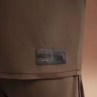 NikeSKIMS Airy жіноча оверсайз V-Neck футболка колір коричневий