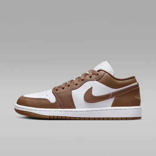 Nike Air Jordan 1 Low женская Кроссовки цвет коричневый